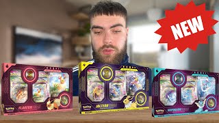 OPENING THE ALL NEW EEVEELUTION VMAX PREMIUM COLLECTION BOXES! POKEMON CARD OPENING