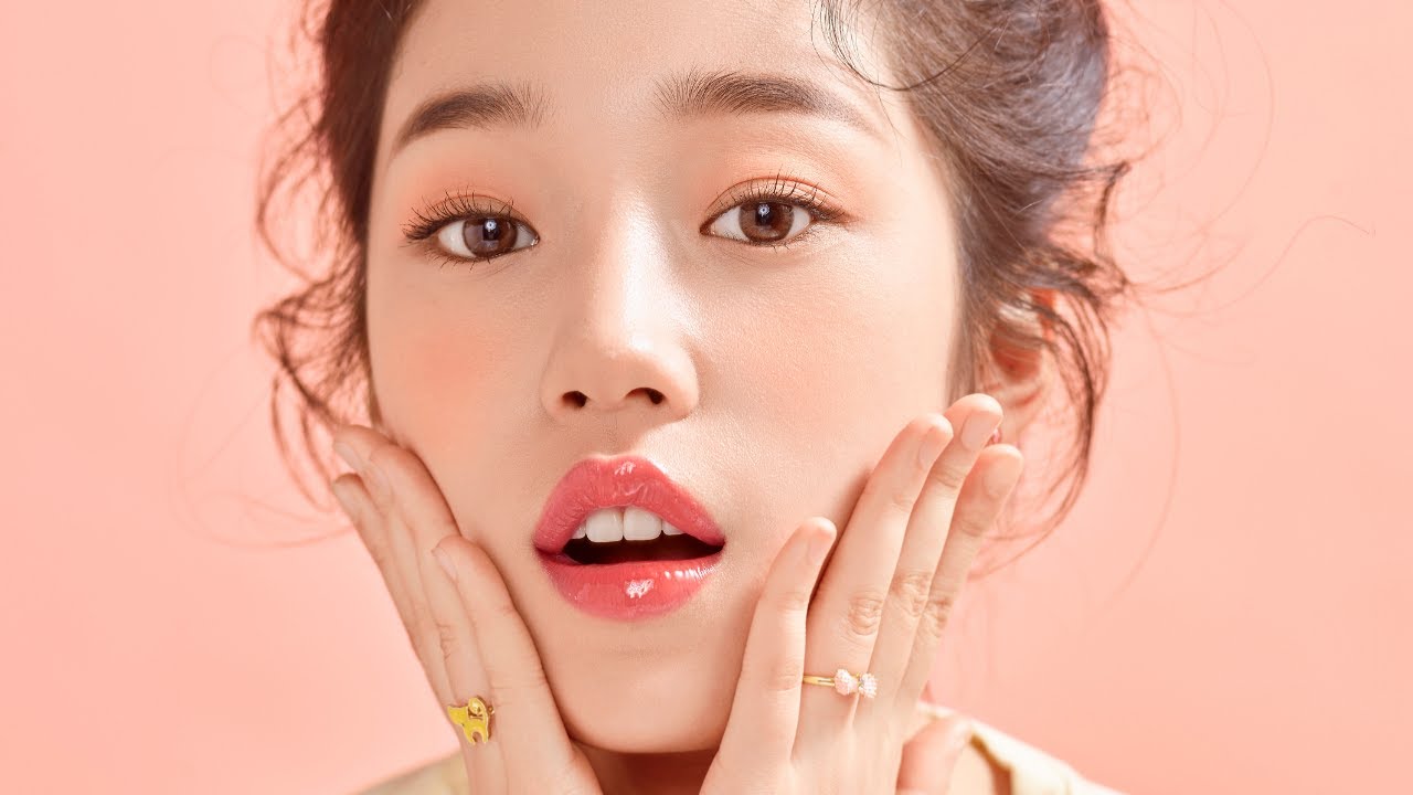 How-to | Jelly Peach Eye Makeup Look