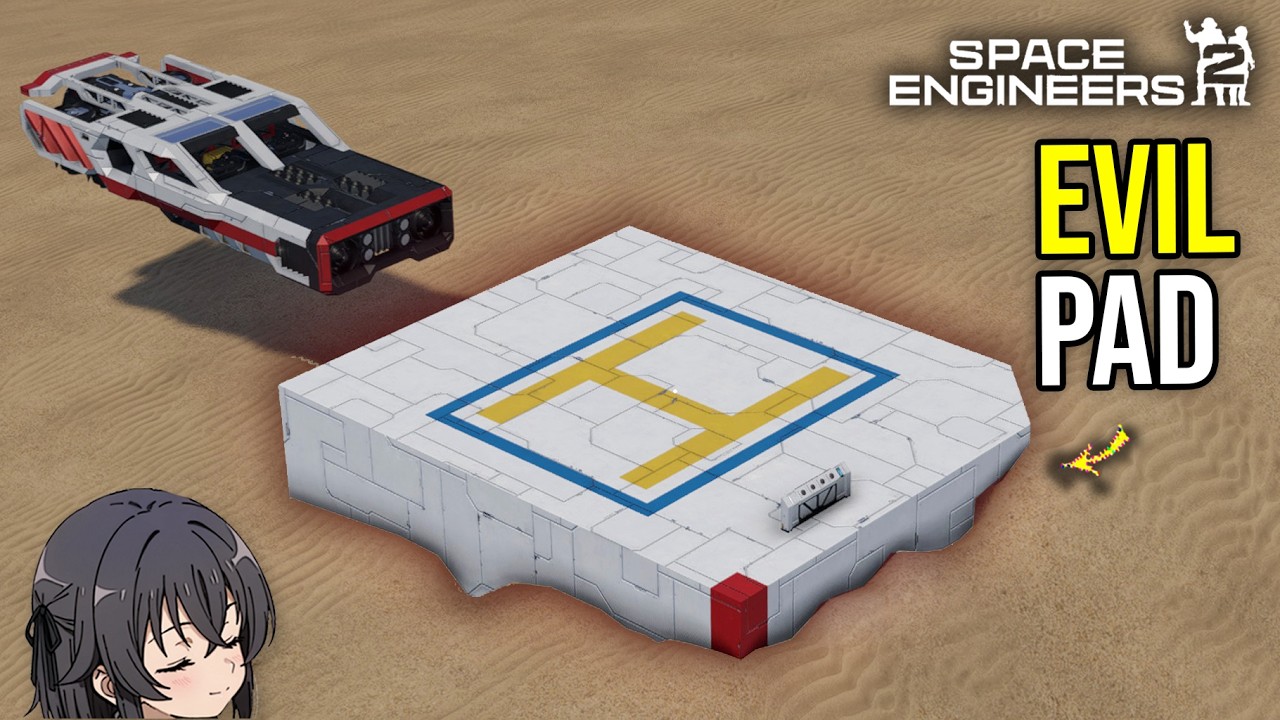 Space Engineers 2 Invisible Ship Landing Pad Trap - YouTube