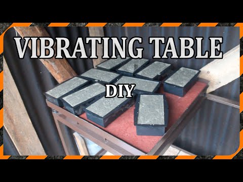 Video: Do-it-yourself Vibrating Table For The Production Of Paving Slabs (29 Photos): How To Make A Vibrating Table According To The Drawings Yourself? Homemade Table Size
