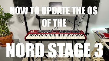 How to Update the OS of the Nord Stage 3