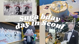 [아미로그 \/ ARMY VLOG #5] BTS Suga day in Seoul 🇰🇷 !