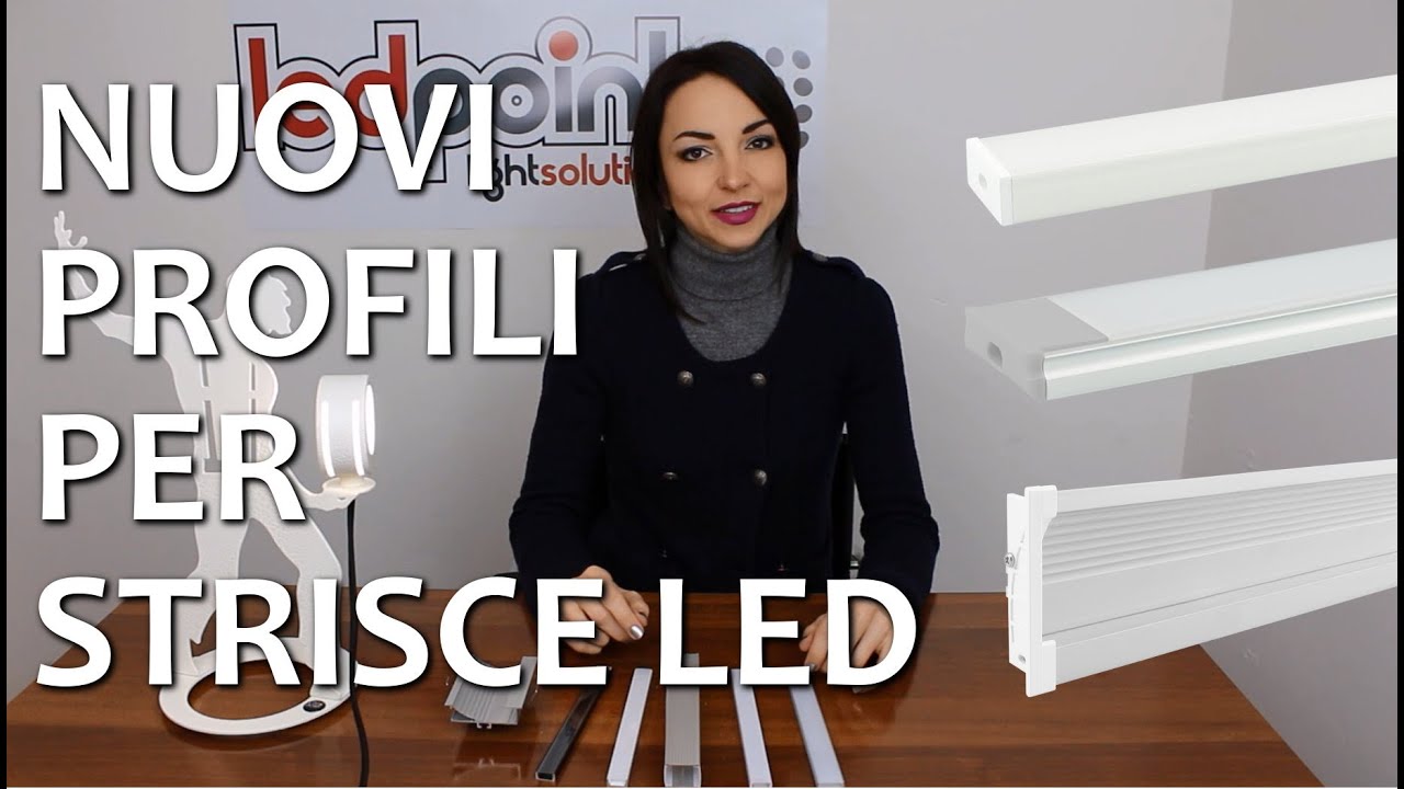 Nuovi profili per strisce led ledpoint youtube