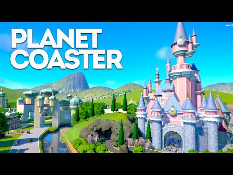 Planet Coaster Creations : DISNEYLAND PARIS REMAKE?! Episode 4