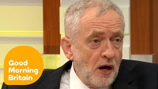 Jeremy Corbyn and Piers Morgan's Heated Debate Over Brexit Policies | Good Morning Britain