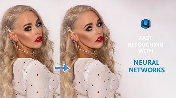 How neural networks work. High end photo retouching.