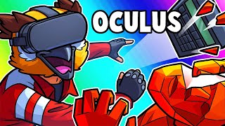 Oculus Quest Funny Moments - The Very First Time in VR!