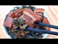 Traditional Pork Belly with preserved vegetable | Braised Pickled Vegetable With Pork | 古早味 梅菜扣肉