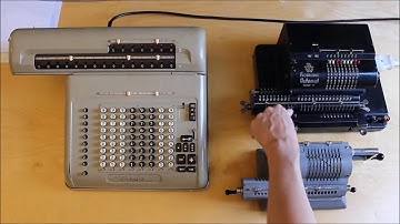 Old Calculator Competition - Hamann, Diehl, Odhner