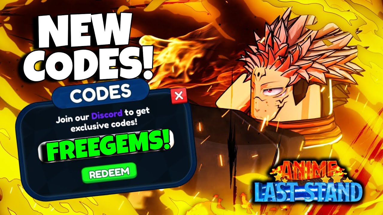 *NEW* ALL WORKING CODES FOR ANIME LAST STAND! FREE REROLLS & EMERALDS ...