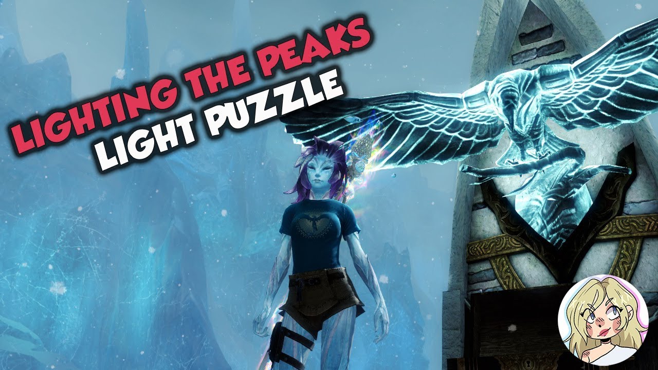 GW2 Lighting the Peaks Light Puzzle (Mystery of the Western Marches