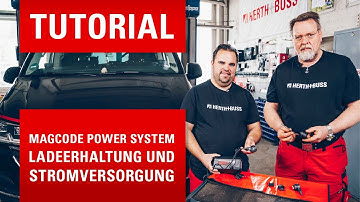 MagCode Power System – zur optimalen Ladeerhaltung und Stromversorgung [mit Magnet]