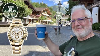 Daydreaming of Hanhart & Gold Rolex Daytonas in Gstaad Switzerland @HobbyOfHours