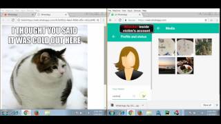 Demo of WhatsApp Web Account Takeover | Hacking Demonstration