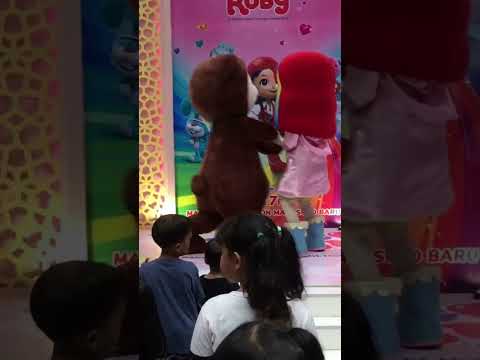 Joged bareng Rainbow Ruby & Choco di Pakuwon Mall Solo! #rainbowruby #viral #shortvideo