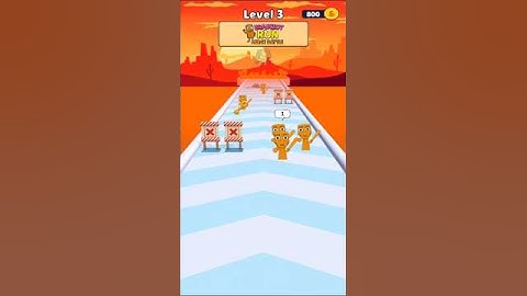 Brainzot Run Merge Battle Lvl. 3 #shorts #games