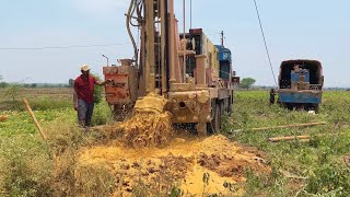 Borewell Drilling With Coconut water checking Method | 10 Hp Motor 234 Feet Deep boring | Borewells