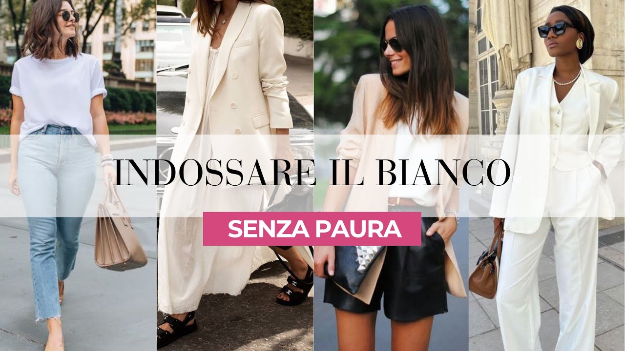 Come indossare il Bianco