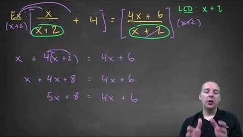 Solving Rational Equations