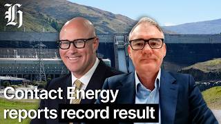 Contact Energy reports record result Andrew Harvey-Green Forsyth Barr Herald NOW Business