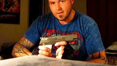 Ruger p90 brief tutorial on take-down, cleaning, and reassembly pt1