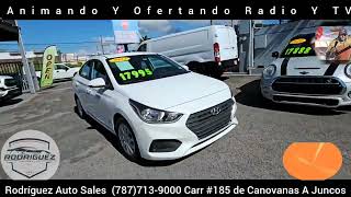 ANIMANDO Y OFERTANDO RADIO Y TV  desde  Rodriguez Auto Sales (787)713-9000