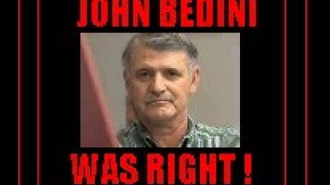 JOHN BEDINI WAS RIGHT !