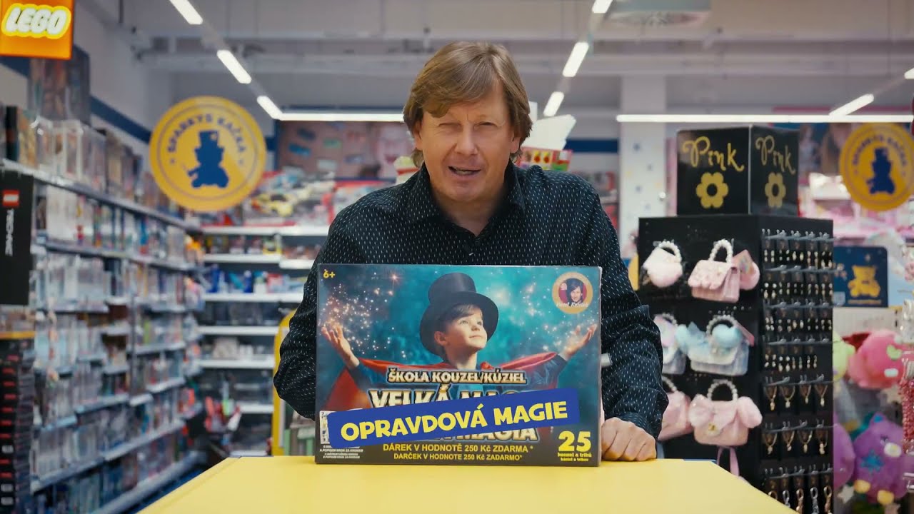 Škola kouzel - Velká magie 25 triků + Dárek v hodnotě 250Kč 16x9