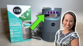 STEM Flying Insect Fan Trap Review | Indoor Plug-In Bug & Fruit Fly Catcher!