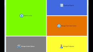 TimeDrop Time Clock Software Install and Overview - Track Employees, Students & Projects screenshot 4