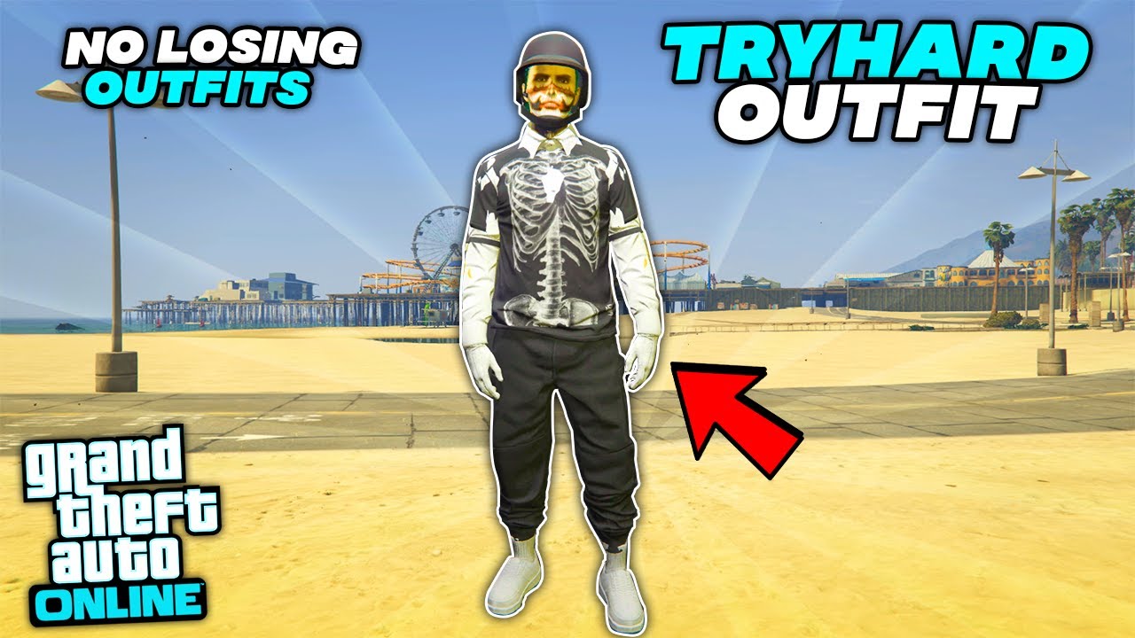 GTA 5 How To Get A Dope Ripped Shirt Tryhard Modded Outfit 1.52! (NO TRANSFER GLITCH)