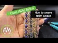 Chain Maille Basics - How to Weave Helm Weave