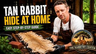 How to Tan Rabbit Hides at Home | Easy Alum Sulfate Method screenshot 4