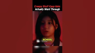Creepy Stuff Kpop Idols Actually Went Through #kpop #kpopidol #kpopedit #shorts