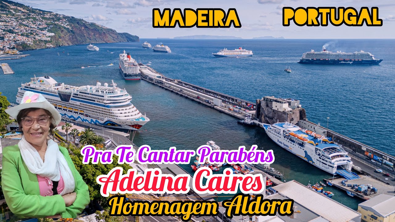 Pra Te Cantar Parabéns - Adelina Caires' Homenagem Aldora Gonçalves do Despique imagens Madeira PT 