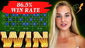 High Win Rate Roulette Strategy - How to ALWAYS Win At Roulette (EASY)