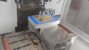 Brass Engraving on Tormach 440 w/superglue work holding