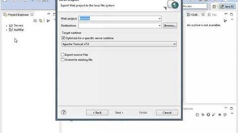 HOW TO CREATE WAR FILE IN ECLIPSE BY R.MALLICK