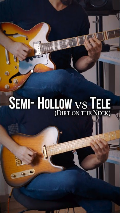 Tele vs Semi-Hollow 🎸