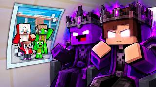 DARK KING JJ and Mikey Left Their Families FOREVER in Minecraft - Maizen