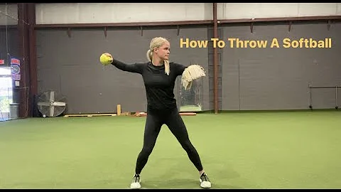 How To Throw A Softball