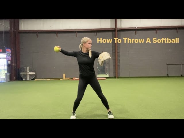How To Throw A Softball class=
