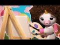 The Fingerlings Show | Gigi Creates Awesome Paintings! | Fingerlings Toys