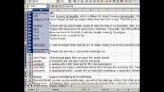 Using Notepad and a spread sheet to download keyword seed lists