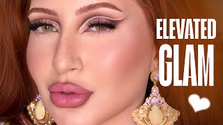Modern Soft Glam Makeup Tutorial | Graphic Cut Crease Look | Melissa Samways  screenshot 5