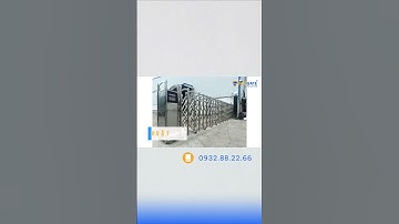 PCG GATE Lắp Đặt & Bàn Giao 1 Bộ Cổng Xếp Inox 304 Dài 10,5m Tại Bình Dương