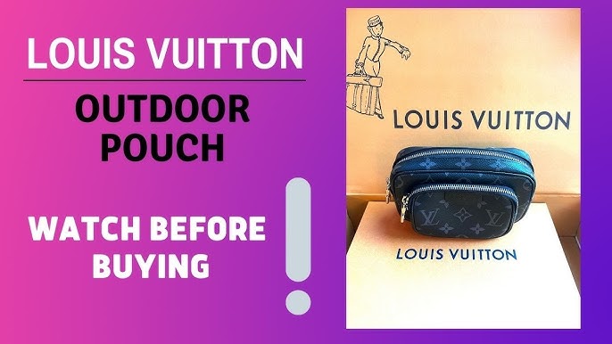 A 15CM SMALL LV BAG COST $1.720 WITH 4 DIFFERENT LOOKS - OUTDOOR POUCH  LOUIS VUITTON 