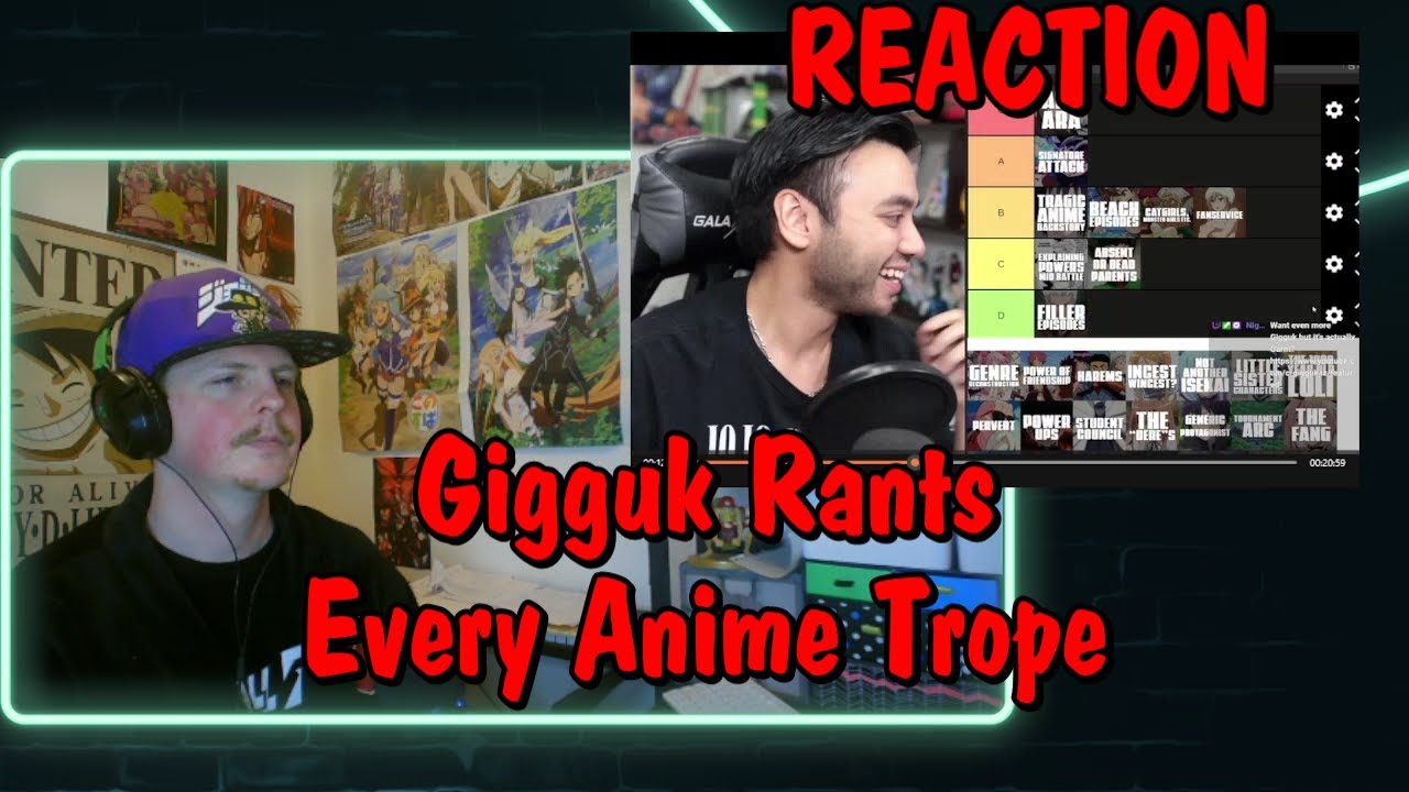Ranking EVERY Anime Trope REACTION
