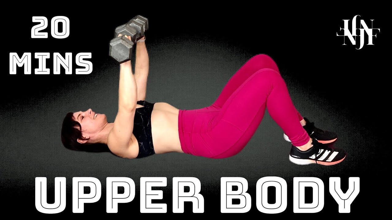 Upper Body Strength Workout With Dumbbells - YouTube