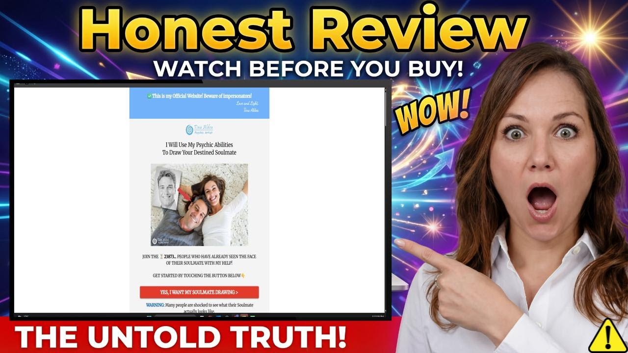 Tina Aldea Psychic Artist Review 2026: Legit or Scam? tinaaldea.com Honest Truth